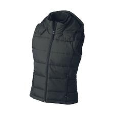 Ladies Hooded Quilted Vest