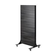 Mobile FlexiSlot® Slatwall Display "Style Black"