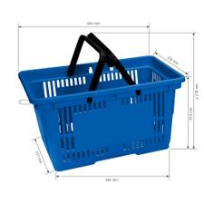 Roller Basket TL- 1, Shopping Basket 55 litre, to pull