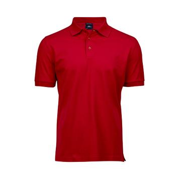 TEE JAYS Men's Heavy Luxus Pique Strech Polo