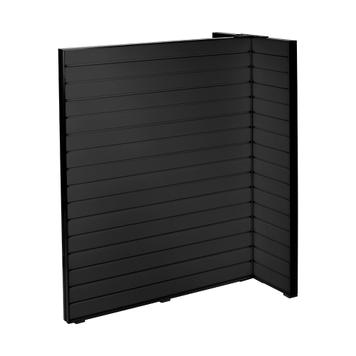 FlexiSlot® Slatwall T-Gondal Shelf "Style Black", small