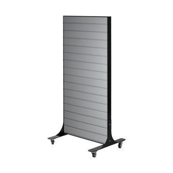 Mobile FlexiSlot® Slatwall Display "Style Black"