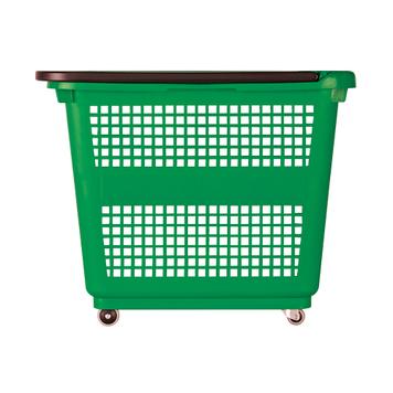 Roller Grocery Basket with Wheels - 32 litres or 54 litres