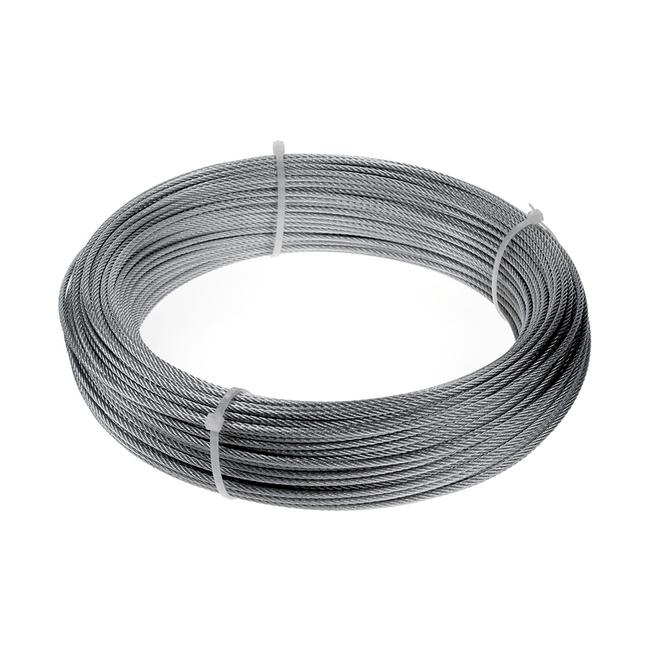 Paire de câble acier assemblé diamètre:3mm, longueur 3 m / 1770N/mm²