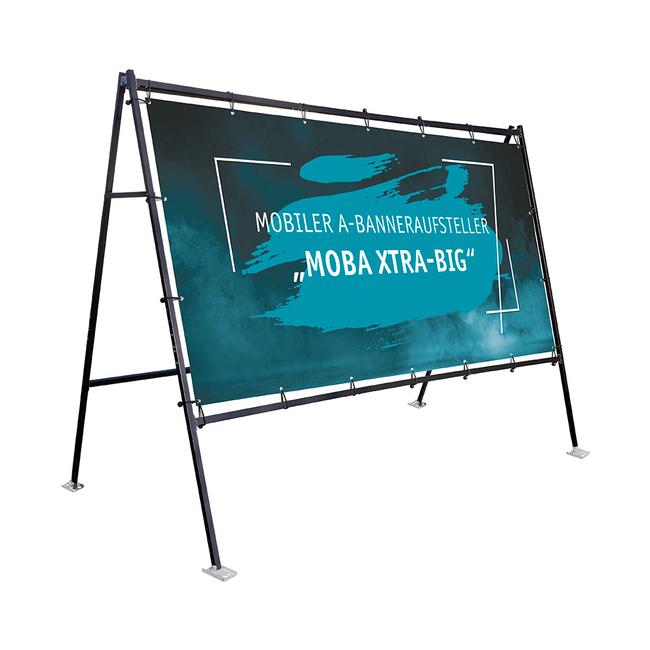 Mobile A-Banner Stand - flexible Use