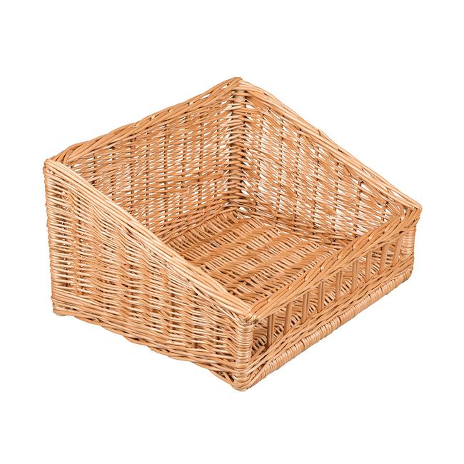 Wicker Display Baskets - Logo