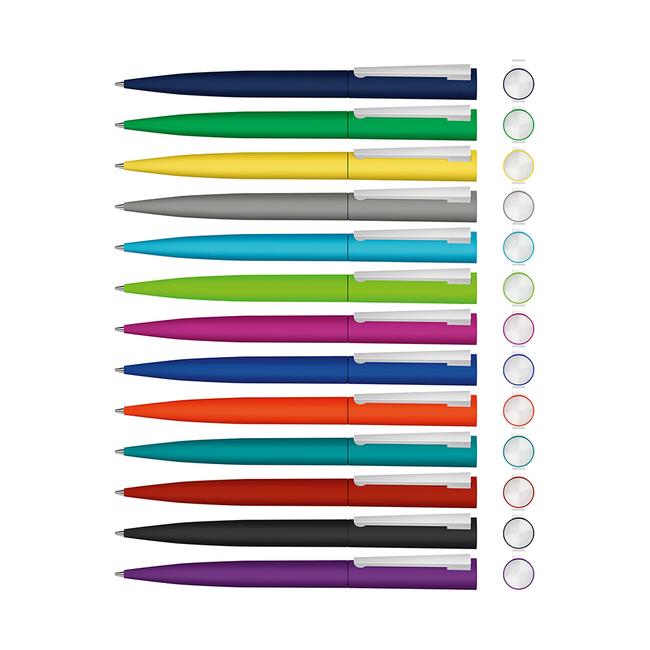 Ballpoint pen, Multicolored, Chrome plated
