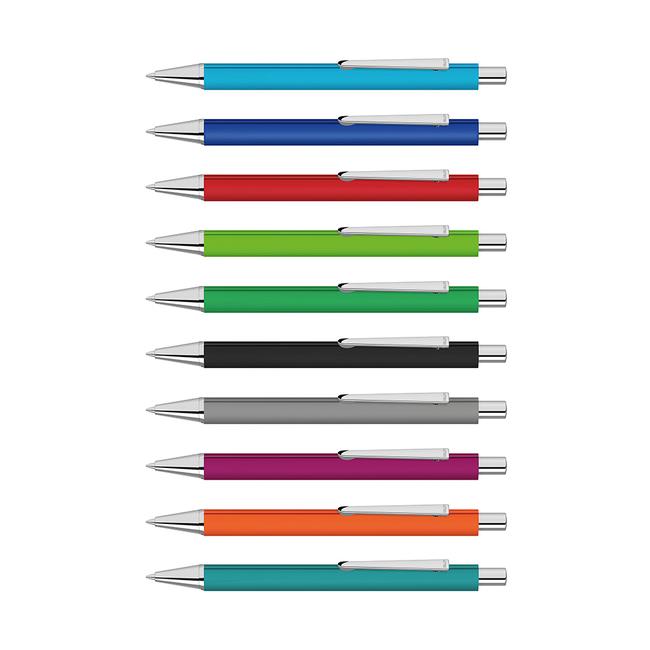 huiselijk sla middag Colourful Metal Retractable Ballpoint Pen | VKF Renzel
