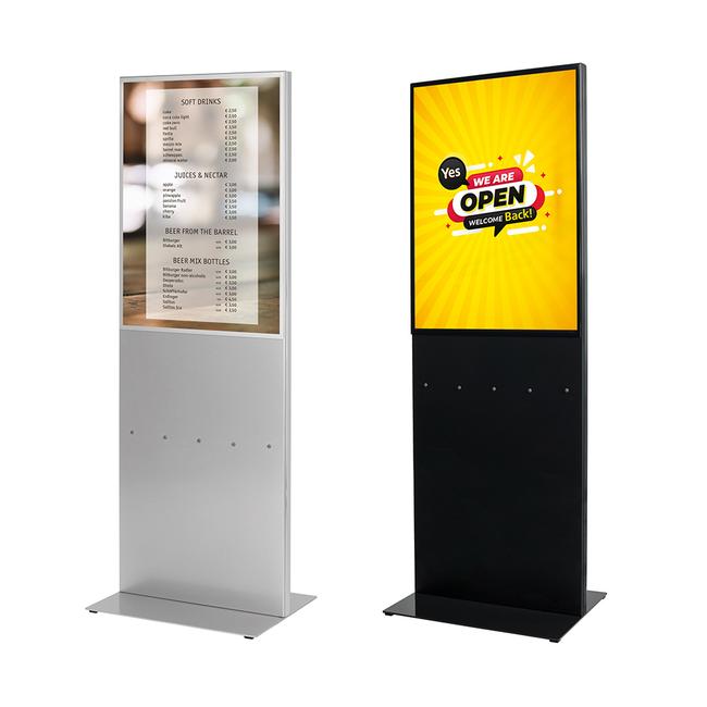 Double-Sided Steel Poster Stand TOMA