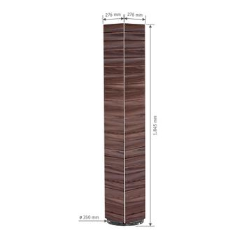 FlexiSlot® Slatwall Tower "York"