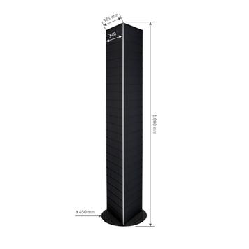 FlexiSlot® Slatwall Tower "Triflex"