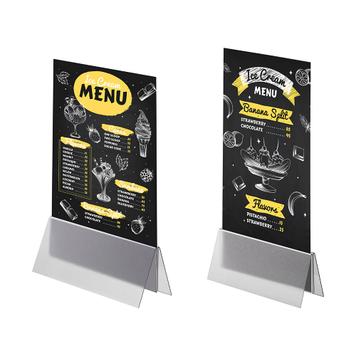 Menu Card Holder, Ice