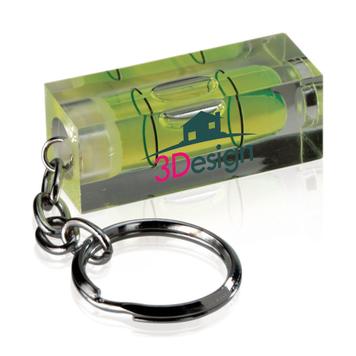 spirit level keyring