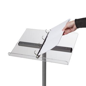 Lectern "Info" / "Info Aluminium" with / without Ring Binder