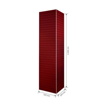 FlexiSlot® Slatwall Tower "York" Pillar Cover