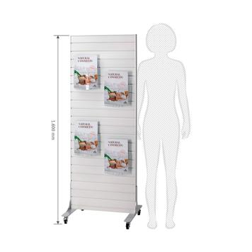 Mobile FlexiSlot® Slatwall Display "Style"