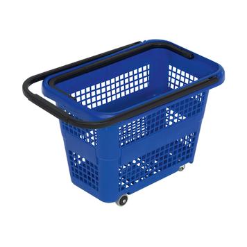 Roller Grocery Basket with Wheels - 32 litres or 54 litres