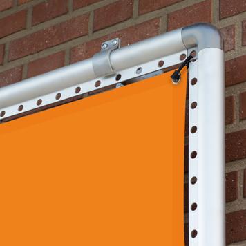 Banner Frame Slot System Aluminium "Tubing with Eyelets on One Side"