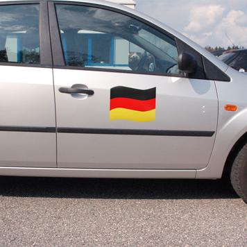 Car Magnet Flag Germany large