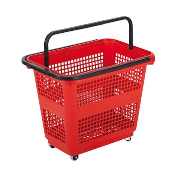 Roller Grocery Basket with Wheels - 32 litres or 54 litres