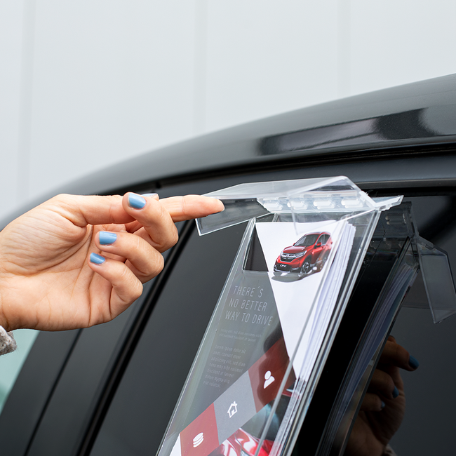 Leaflet Holder for Car Windows “Weser“ VKF Renzel