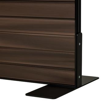 FlexiSlot Slatwall Gondola Display "Style Black"