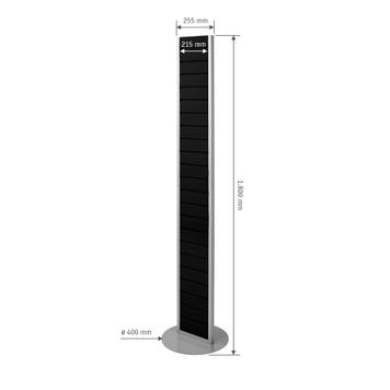 Separable FlexiSlot® Slatwall Tower "Slim"