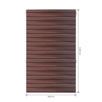 FlexiSlot Slatwall Tile for Hanging in Shelving Systems