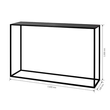 Presentation Table "Construct Black Wall"