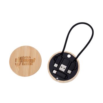 4-in-1 Charging Cable "ReevesConvertics Bamboo Evo"