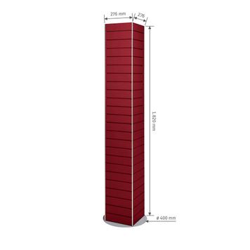 FlexiSlot® Slatwall Tower "York"