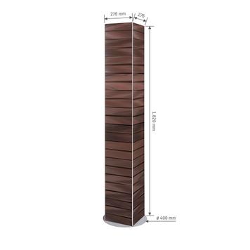 FlexiSlot® Slatwall Tower "York"